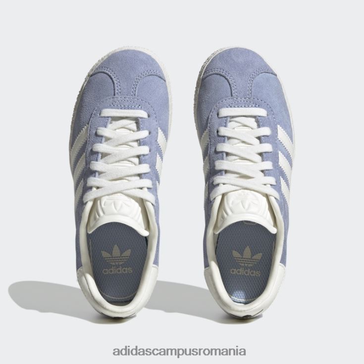 adidas campus romania pantofi gazelle albastru zori copii albastru zori/alb/negru J266N218026