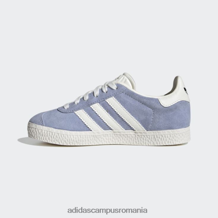 adidas campus romania pantofi gazelle albastru zori copii albastru zori/alb/negru J266N218026