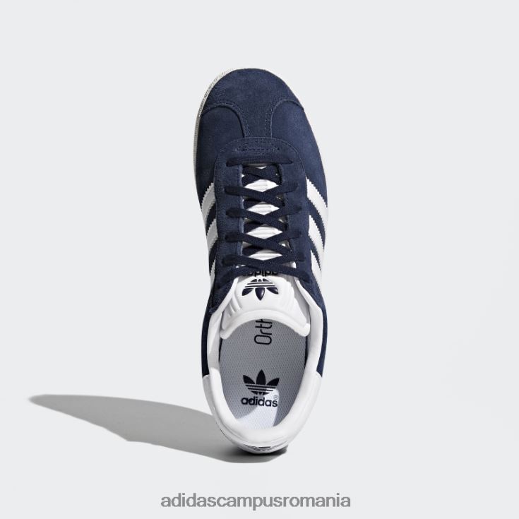 adidas campus romania pantofi gazelle bleumarin copii bleumarin/alb J266N217611