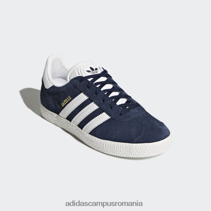 adidas campus romania pantofi gazelle bleumarin copii bleumarin/alb J266N217611