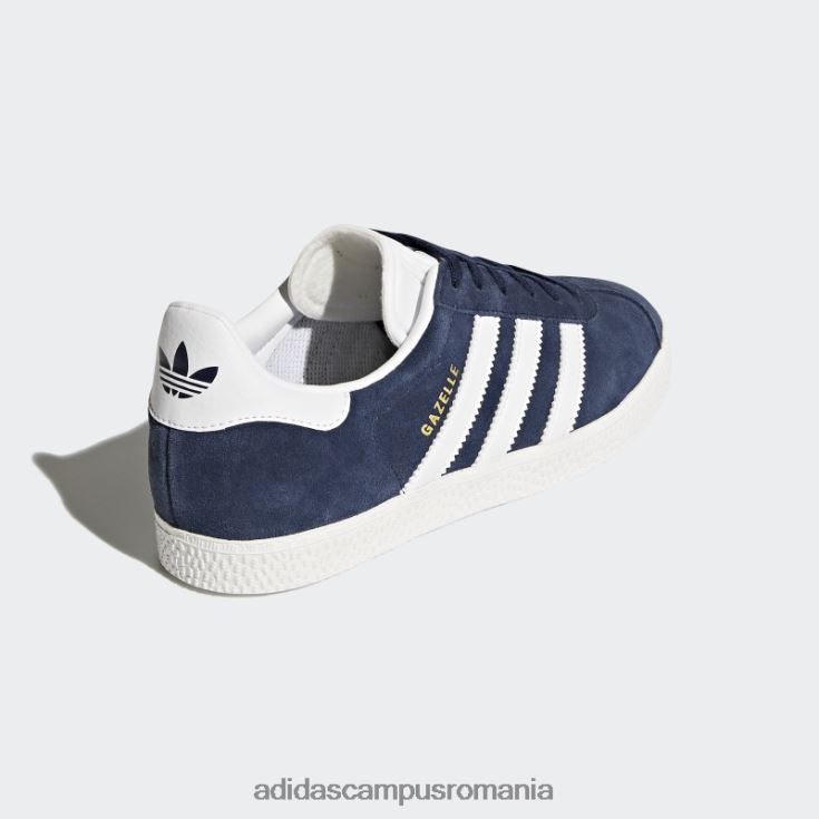 adidas campus romania pantofi gazelle bleumarin copii bleumarin/alb J266N217611