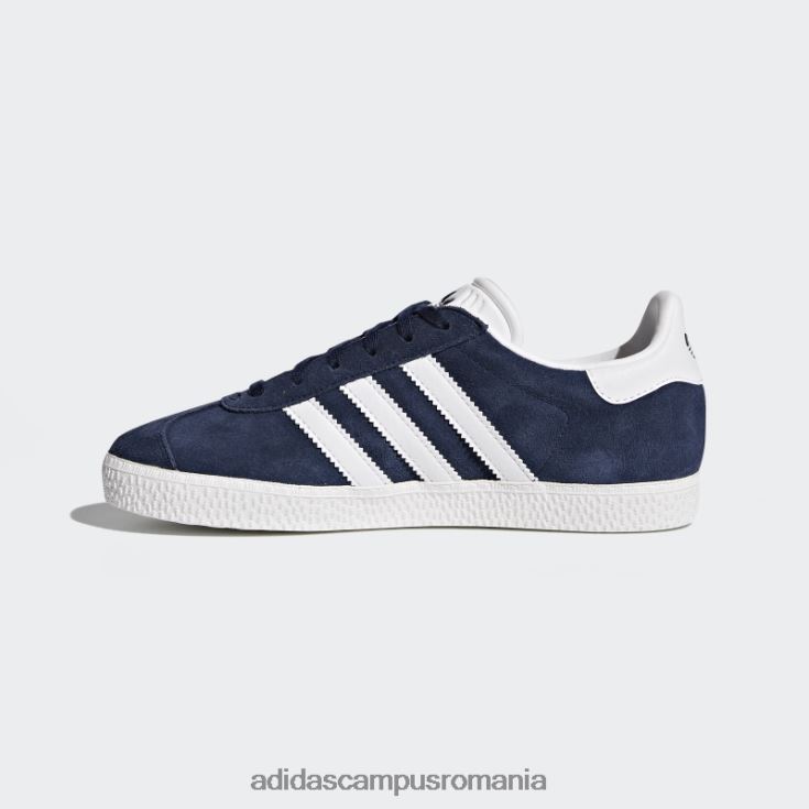 adidas campus romania pantofi gazelle bleumarin copii bleumarin/alb J266N217611