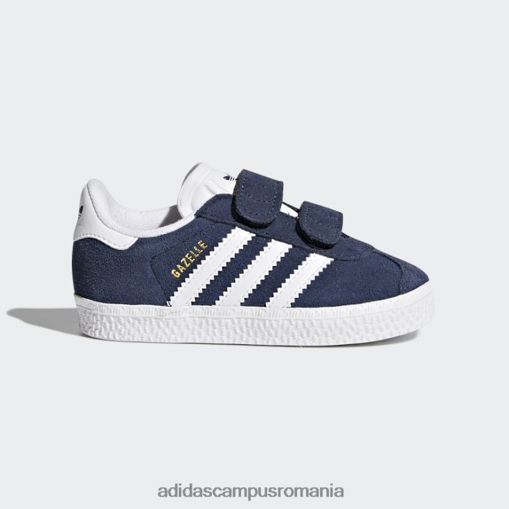 adidas campus romania pantofi gazelle bleumarin copii bleumarin/alb J266N217620