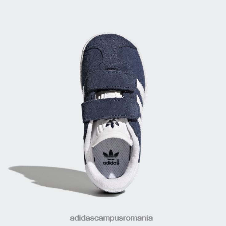adidas campus romania pantofi gazelle bleumarin copii bleumarin/alb J266N217620
