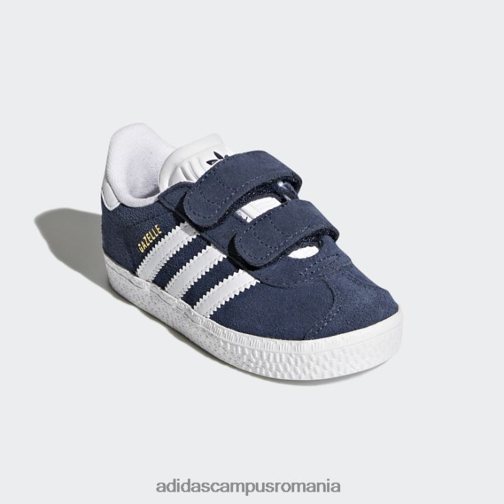 adidas campus romania pantofi gazelle bleumarin copii bleumarin/alb J266N217620