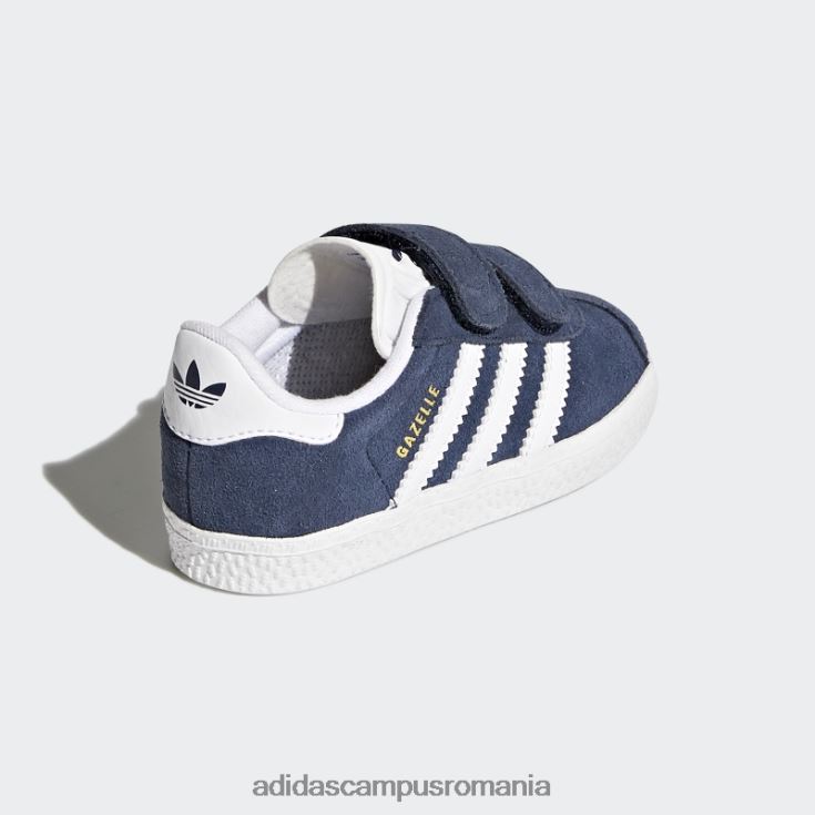 adidas campus romania pantofi gazelle bleumarin copii bleumarin/alb J266N217620