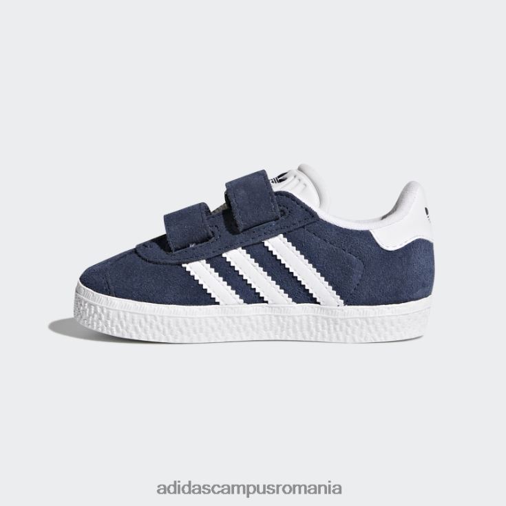 adidas campus romania pantofi gazelle bleumarin copii bleumarin/alb J266N217620