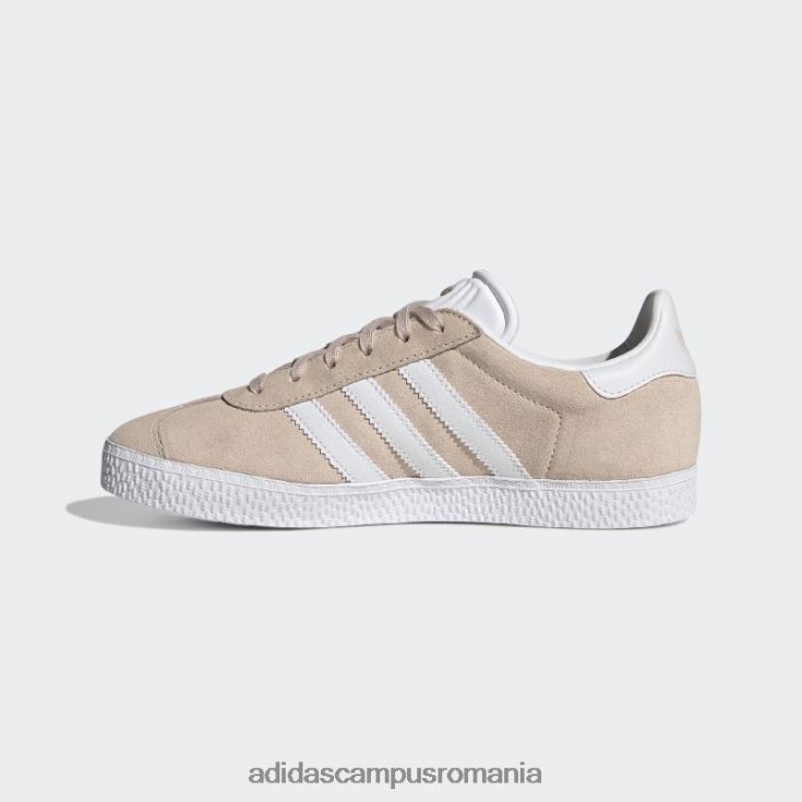 adidas campus romania pantofi gazelle nuanță roz copii nuanță roz/alb J266N217696