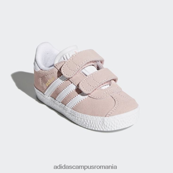 adidas campus romania pantofi gazelle roz ca gheață/alb copii roz ca gheață/alb J266N217660