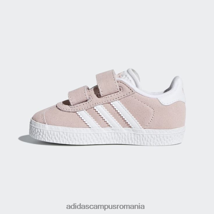 adidas campus romania pantofi gazelle roz ca gheață/alb copii roz ca gheață/alb J266N217660