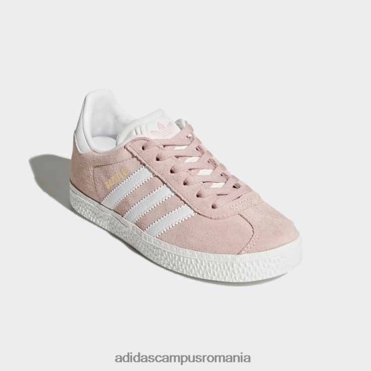 adidas campus romania pantofi gazelle roz gheață copii roz gheață/alb/auriu metalic J266N212049