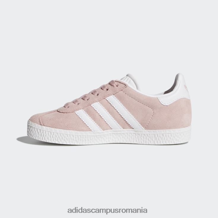 adidas campus romania pantofi gazelle roz gheață copii roz gheață/alb/auriu metalic J266N212049