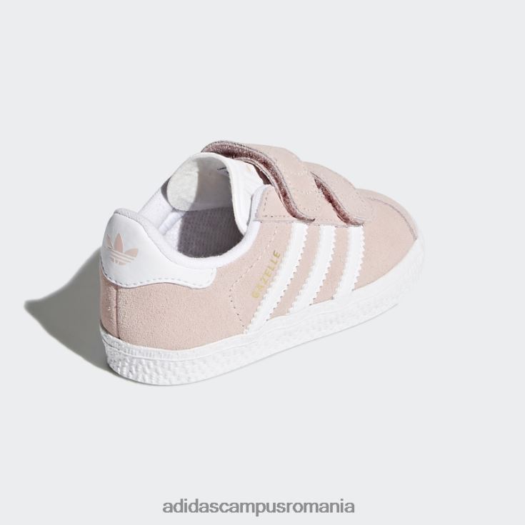 adidas campus romania pantofi gazelle roz gheat adidas copii roz ca gheață/alb J266N23513
