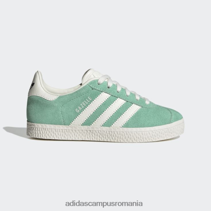 adidas campus romania pantofi gazelle verde/alb/negru copii verde/alb/negru J266N211173