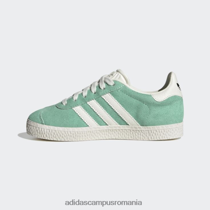 adidas campus romania pantofi gazelle verde/alb/negru copii verde/alb/negru J266N211173