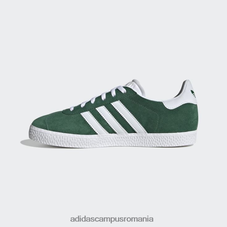 adidas campus romania pantofi gazelle verde închis copii verde închis/alb J266N217598