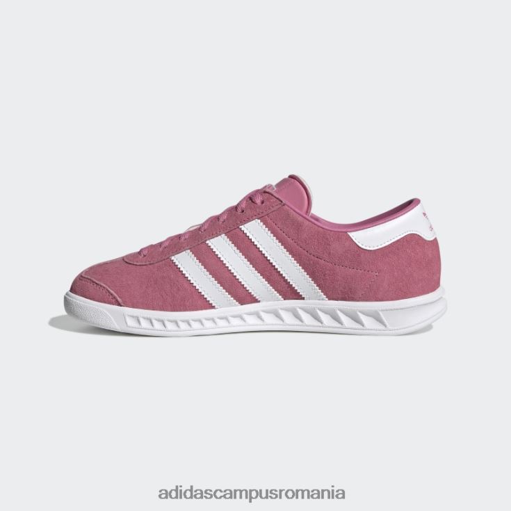 adidas campus romania pantofi hamburg nuanță trandafir adidas copii ton trandafir/alb J266N218264