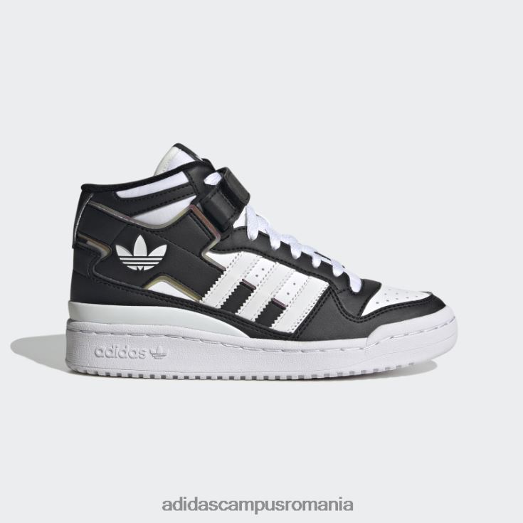 adidas campus romania pantofi mijlocii forum negri eleganti copii alb negru J266N217854
