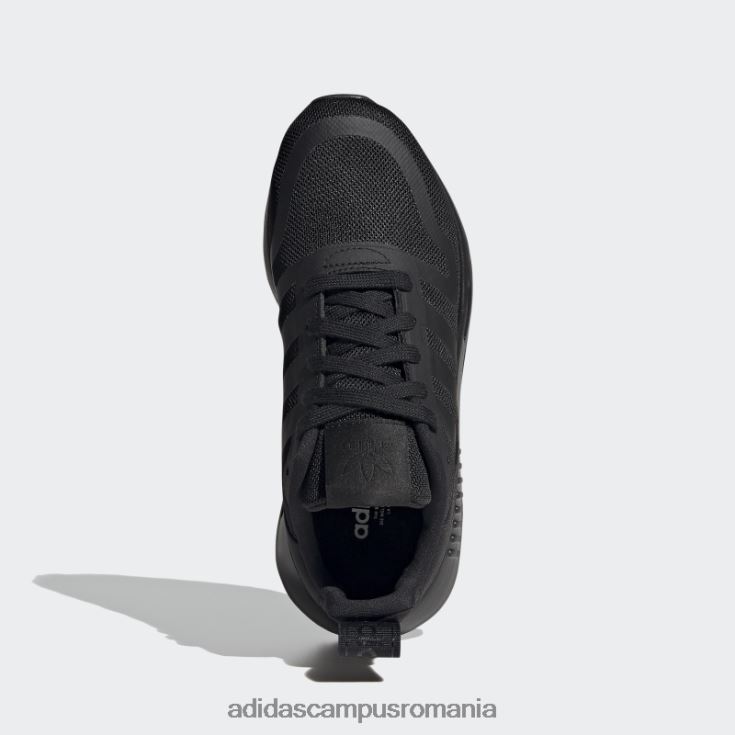 adidas campus romania pantofi negri multix copii negru J266N211422