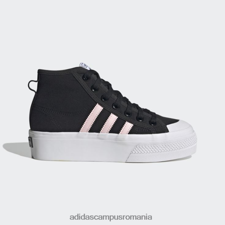 adidas campus romania pantofi negri nizza platform mid adidas copii negru/roz/alb J266N217943
