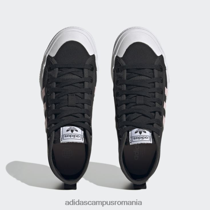 adidas campus romania pantofi negri nizza platform mid adidas copii negru/roz/alb J266N217943