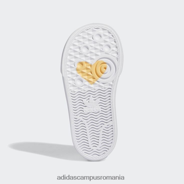 adidas campus romania pantofi nizza chihlimbar fierbinte copii alb/mov/chihlimbar J266N218202