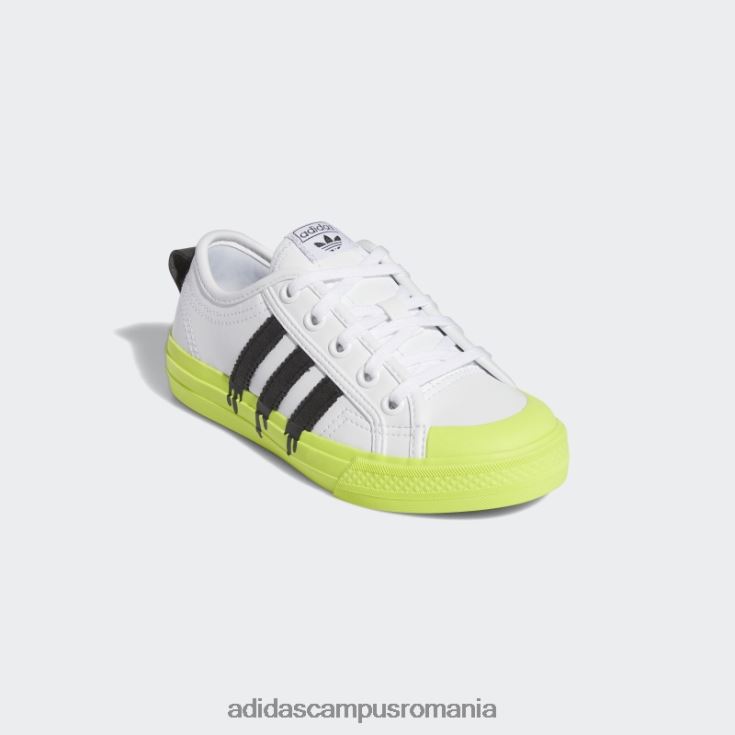 adidas campus romania pantofi nizza galbeni copii alb/negru/galben J266N218058