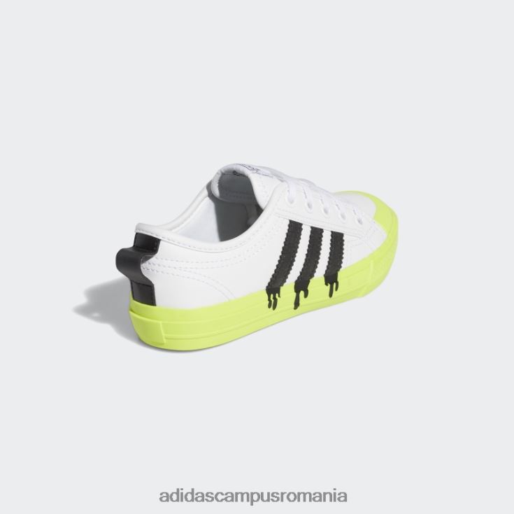 adidas campus romania pantofi nizza galbeni copii alb/negru/galben J266N218058