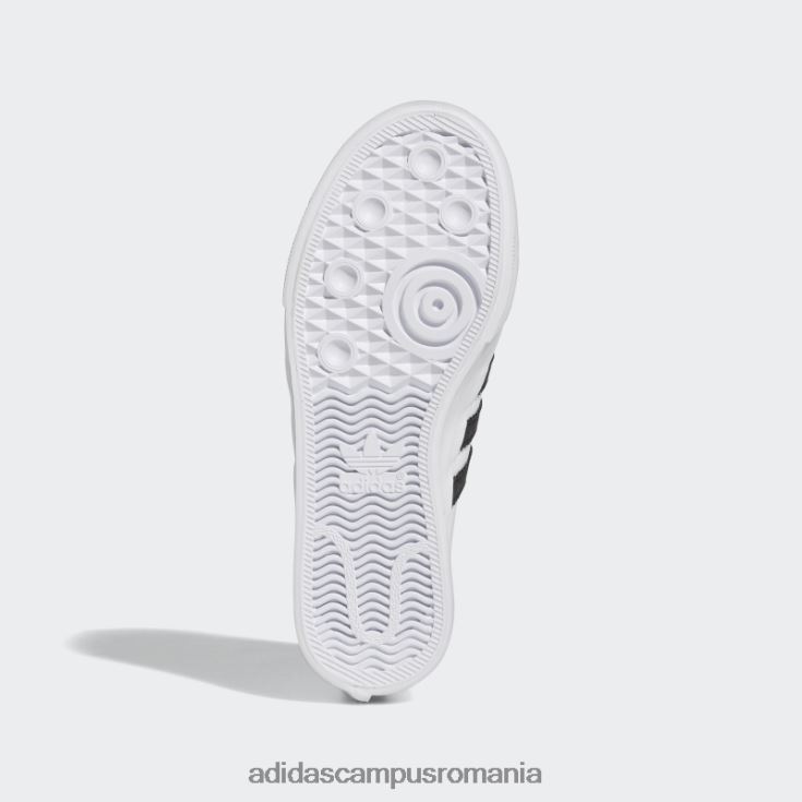 adidas campus romania pantofi nizza moda neagra copii alb negru J266N218185