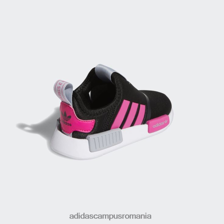adidas campus romania pantofi nmd 360 negru adidas copii negru/roz șoc/argintiu J266N218084