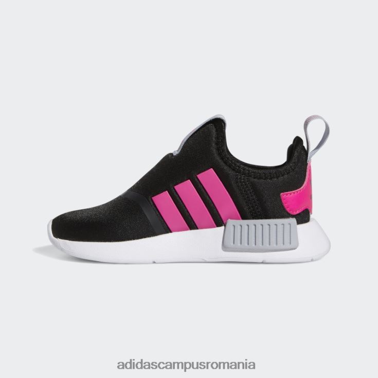 adidas campus romania pantofi nmd 360 negru adidas copii negru/roz șoc/argintiu J266N218084