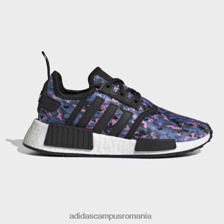 adidas campus romania pantofi nmd-r1 alb fierbinte copii alb negru J266N211462