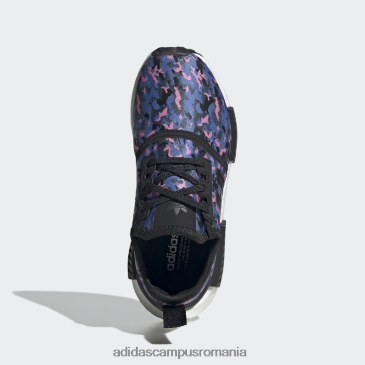 adidas campus romania pantofi nmd-r1 alb fierbinte copii alb negru J266N211462