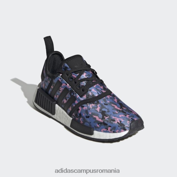 adidas campus romania pantofi nmd-r1 alb fierbinte copii alb negru J266N211462