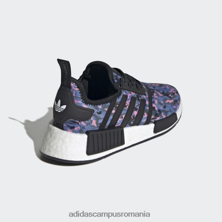 adidas campus romania pantofi nmd-r1 alb fierbinte copii alb negru J266N211462