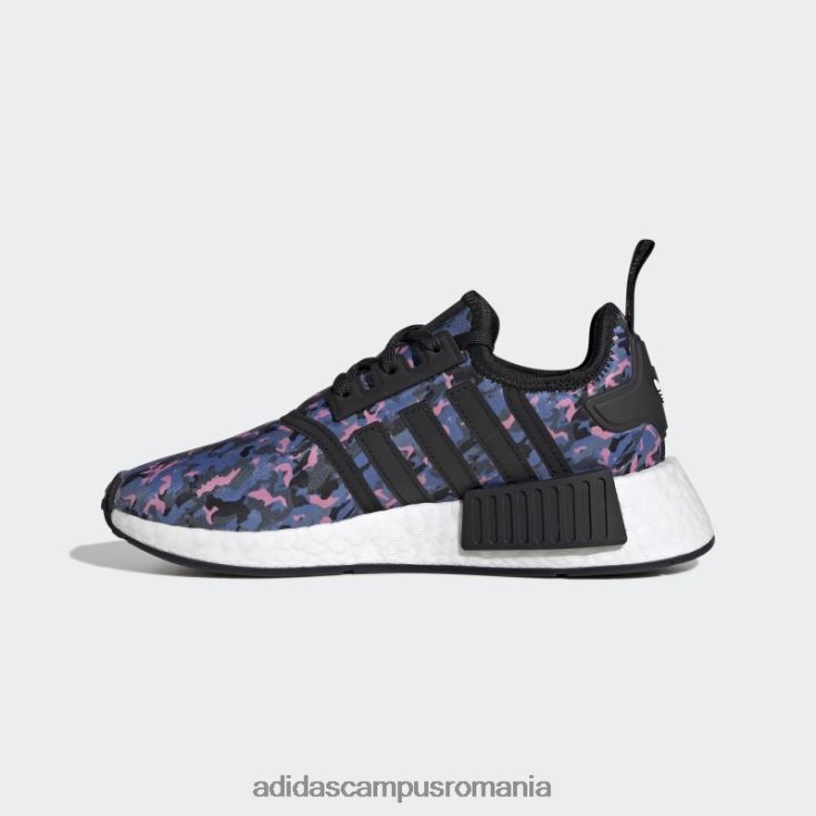 adidas campus romania pantofi nmd-r1 alb fierbinte copii alb negru J266N211462