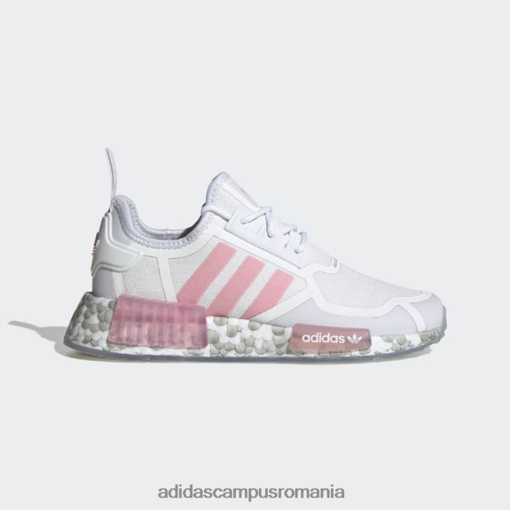 adidas campus romania pantofi nmd-r1 roz deschis copii alb/roz deschis J266N211464