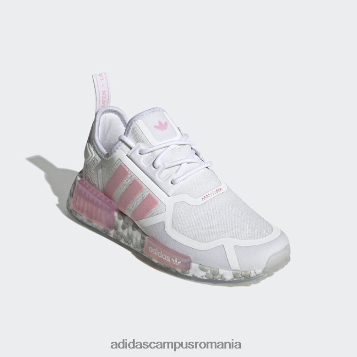adidas campus romania pantofi nmd-r1 roz deschis copii alb/roz deschis J266N211464