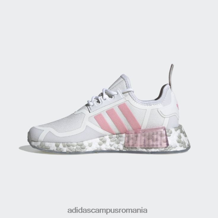 adidas campus romania pantofi nmd-r1 roz deschis copii alb/roz deschis J266N211464