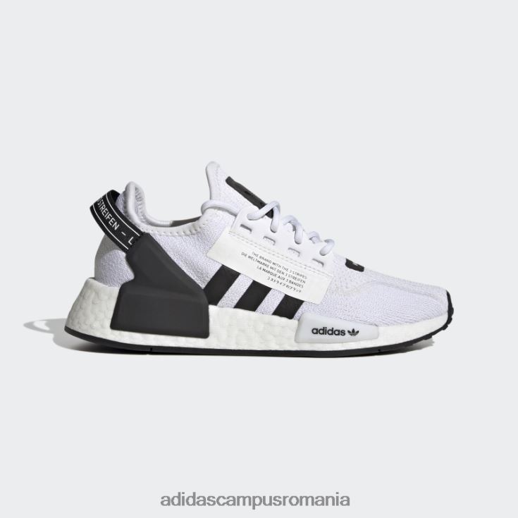 adidas campus romania pantofi nmd-r1 v2 negri copii alb negru J266N211179