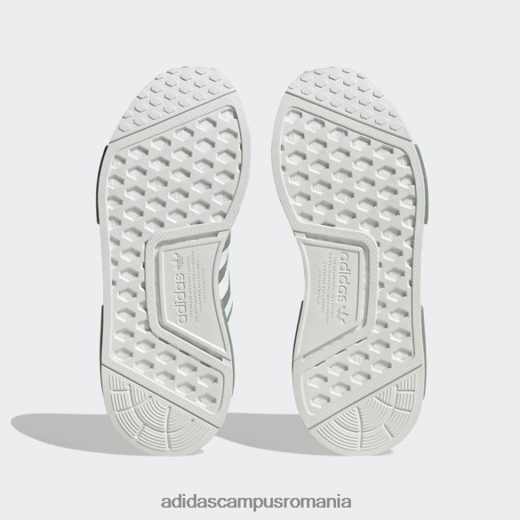 adidas campus romania pantofi nmd-r1 verde argintiu copii verde argintiu/alb J266N211188