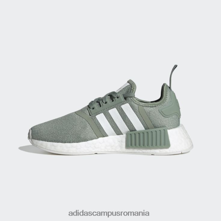 adidas campus romania pantofi nmd-r1 verde argintiu copii verde argintiu/alb J266N211188