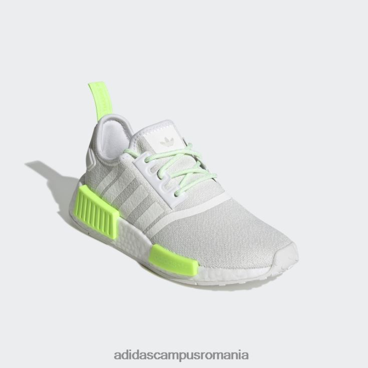 adidas campus romania pantofi nmd-r1 verde fierbinte copii alb/verde J266N211501