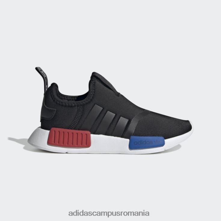 adidas campus romania pantofi nmd scarlet 360 copii negru/alb/stacojiu J266N211066