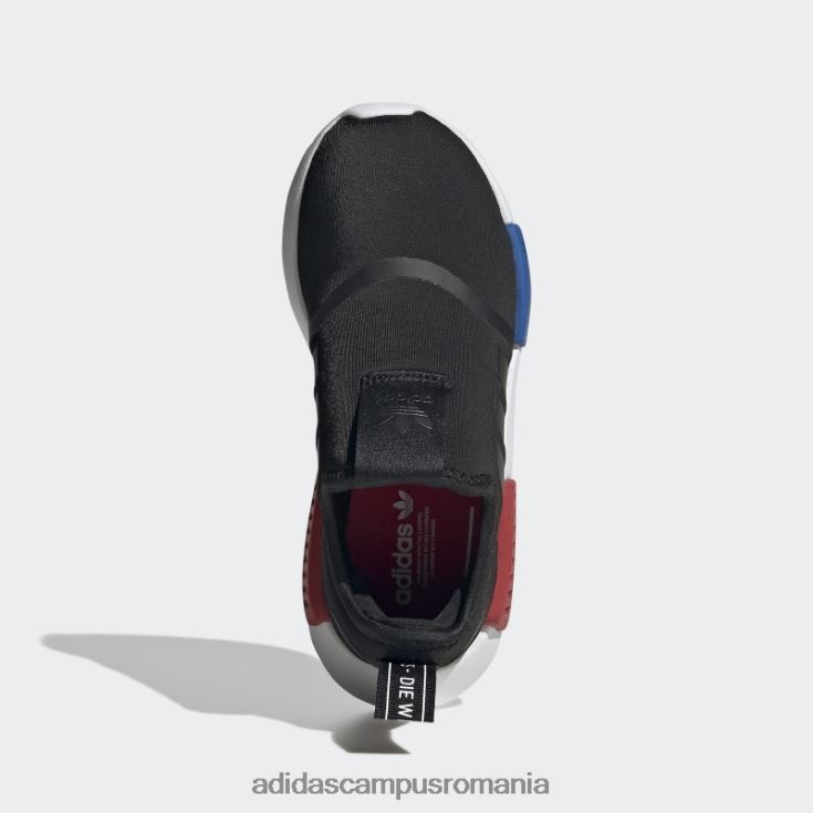 adidas campus romania pantofi nmd scarlet 360 copii negru/alb/stacojiu J266N211066