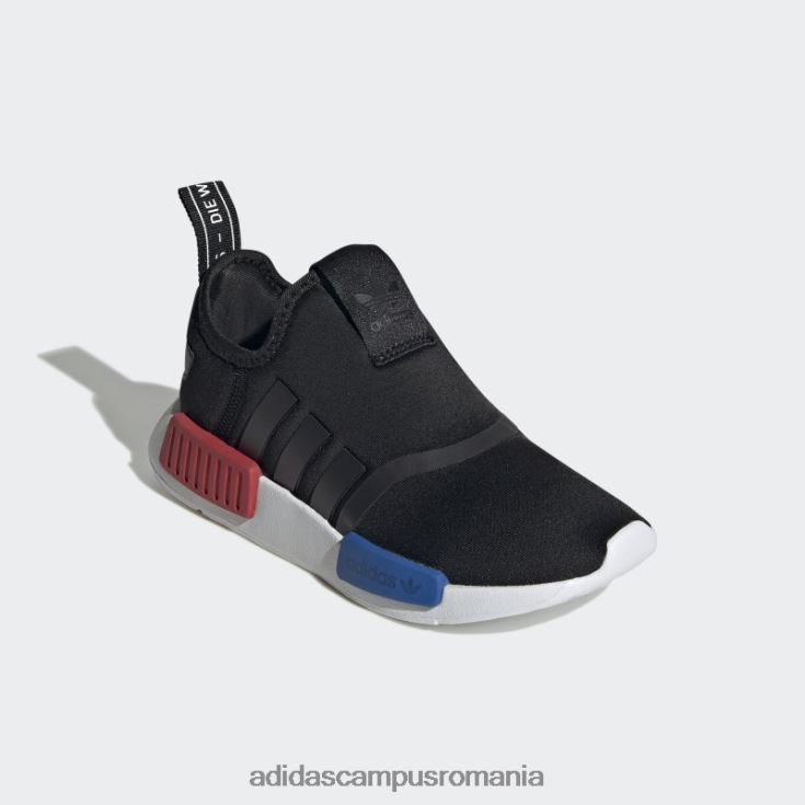 adidas campus romania pantofi nmd scarlet 360 copii negru/alb/stacojiu J266N211066