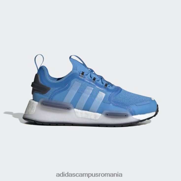 adidas campus romania pantofi nmd-v3 albastru fierbinte copii alb/albastru J266N211477