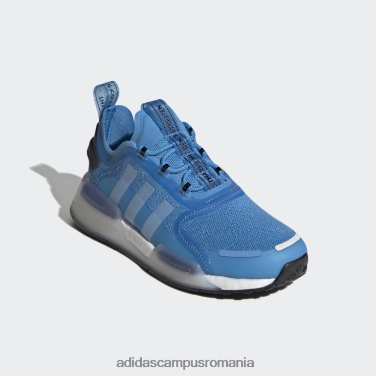 adidas campus romania pantofi nmd-v3 albastru fierbinte copii alb/albastru J266N211477