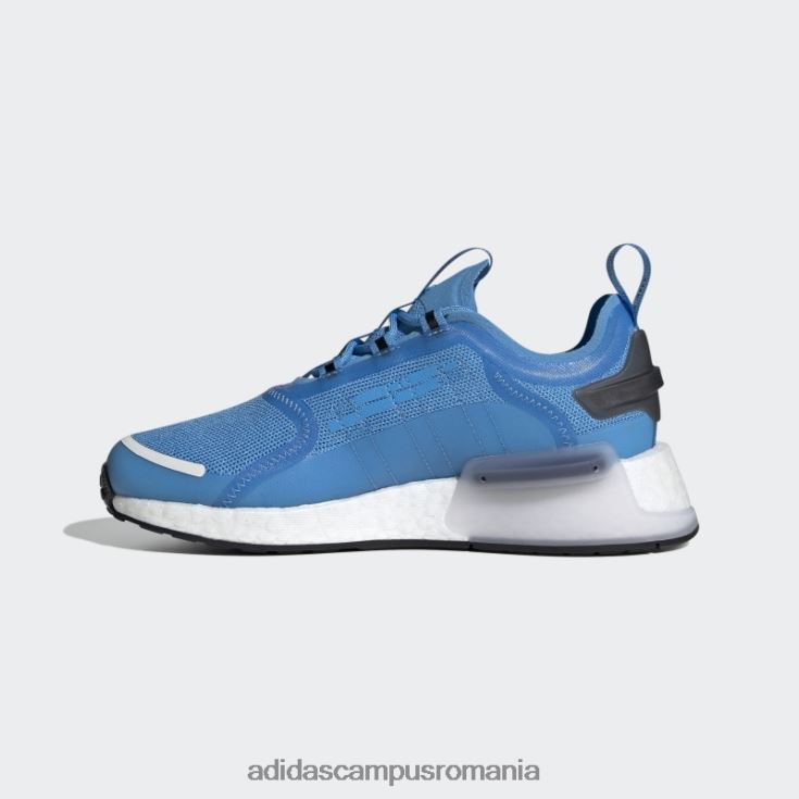adidas campus romania pantofi nmd-v3 albastru fierbinte copii alb/albastru J266N211477