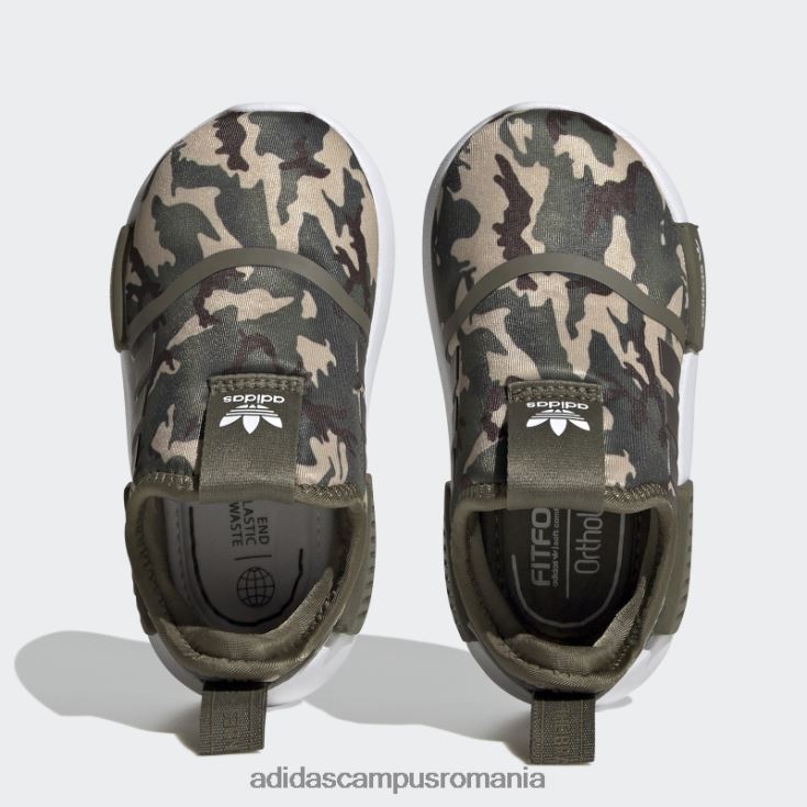 adidas campus romania pantofi olive nmd 360 copii măsliniu/maro închis/alb J266N217681